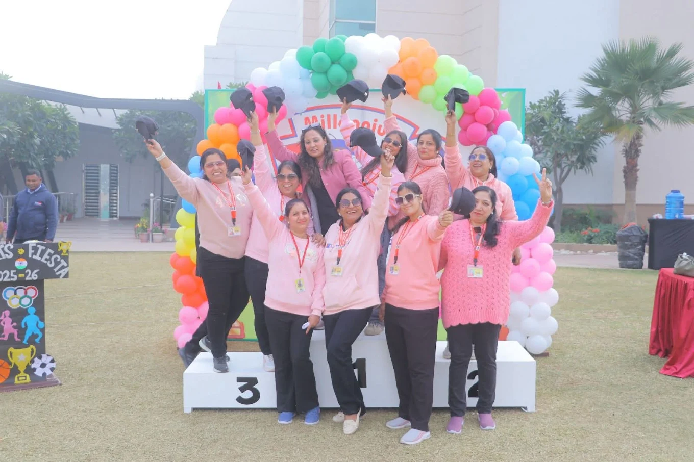 Happy children learning and playing at Millennium Kids Pre School